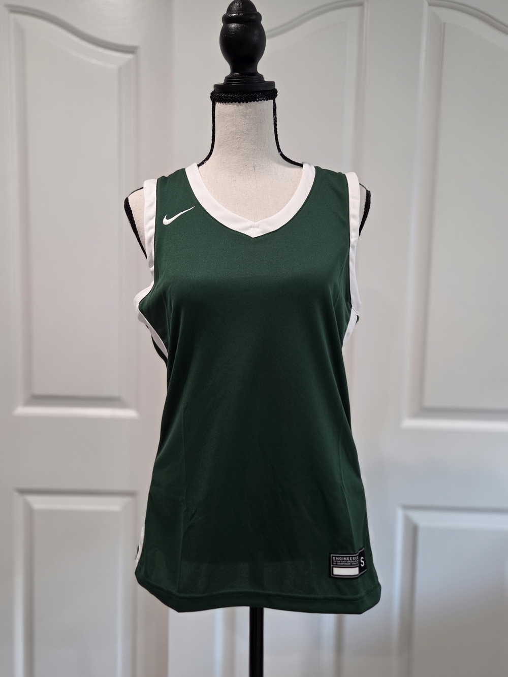 Nike Women’s Green Tank Basketball Jersey